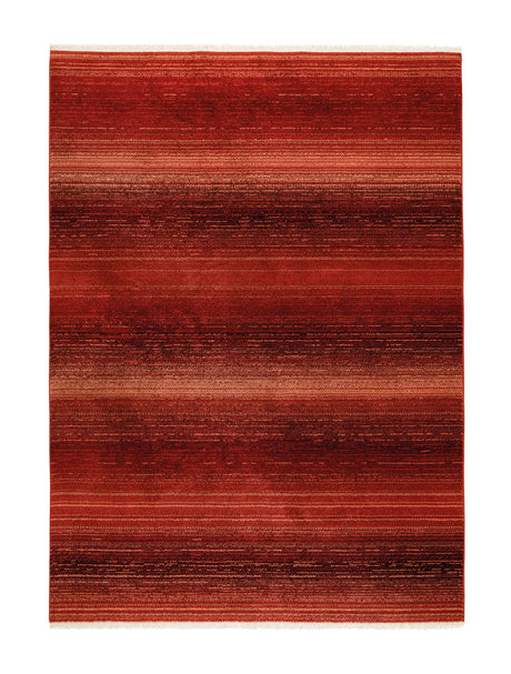 Oriental Cadre Area Rug - Terracotta Rust - 120x170 cm