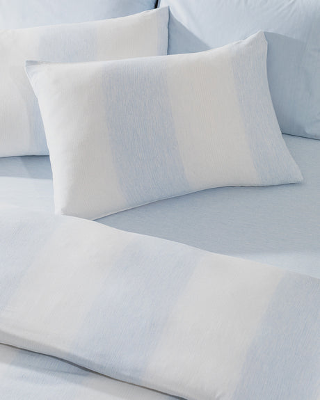 Berthe Double Dobby Weave Duvet Cover Bedding Set