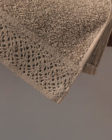 Angelique Dark Beige Hand Towel - Soft & Absorbent Cotton