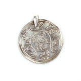Finely Crafted 925 Sterling Silver Ottoman Calligraphy Seal Pendant