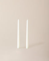 Elegant 25cm Ecru Taper Candle - Decorative Home Accent