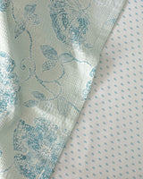 Cotton-Lyocell Blend Double Pique Set - Modern Ecocell Print