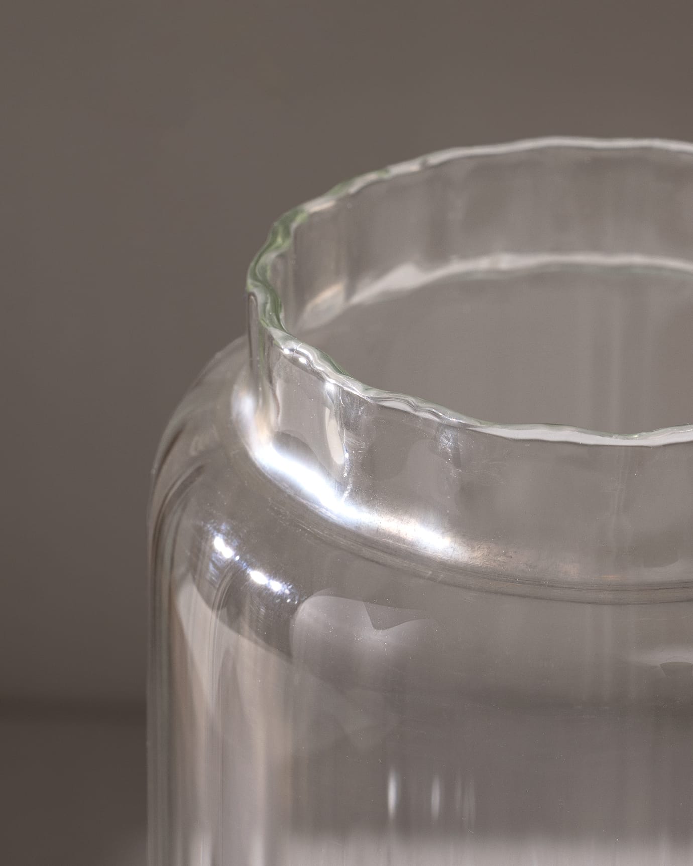 Borosilicate Glass Food Storage Jar - 960 ml Airtight Container