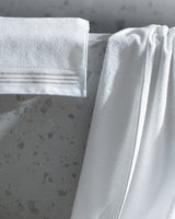 Luxury 100% Cotton Towel Set - Soft & Absorbent Bath Towels - White