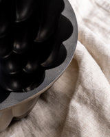 Gold Fluted Teardrop Cake Pan - Non-Stick Baking Mold