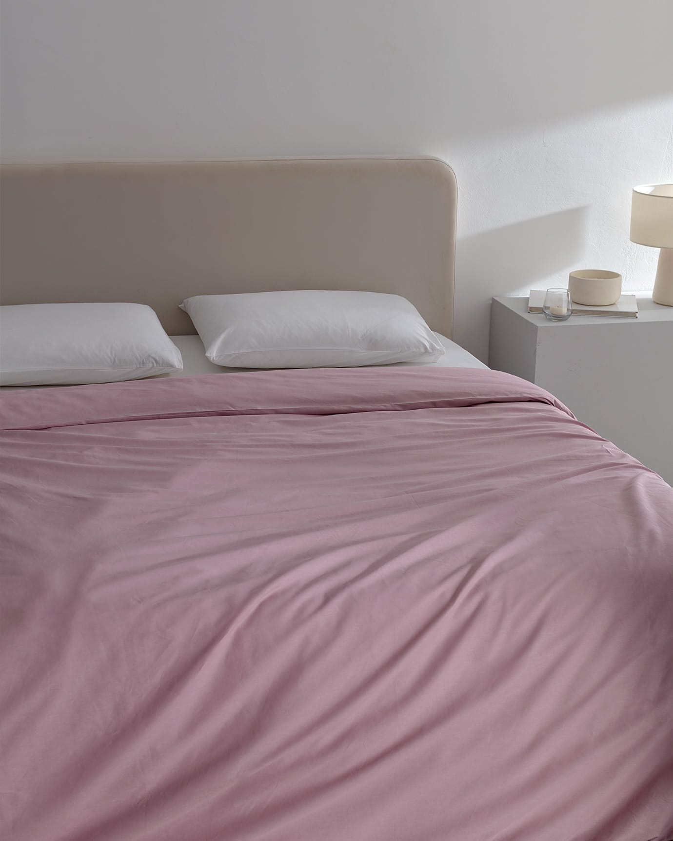 Manon Solid Double 100% Cotton Duvet Cover