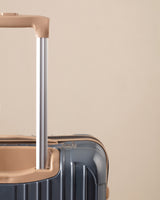 Polycarbonate Medium Suitcase - Textured Hard Shell