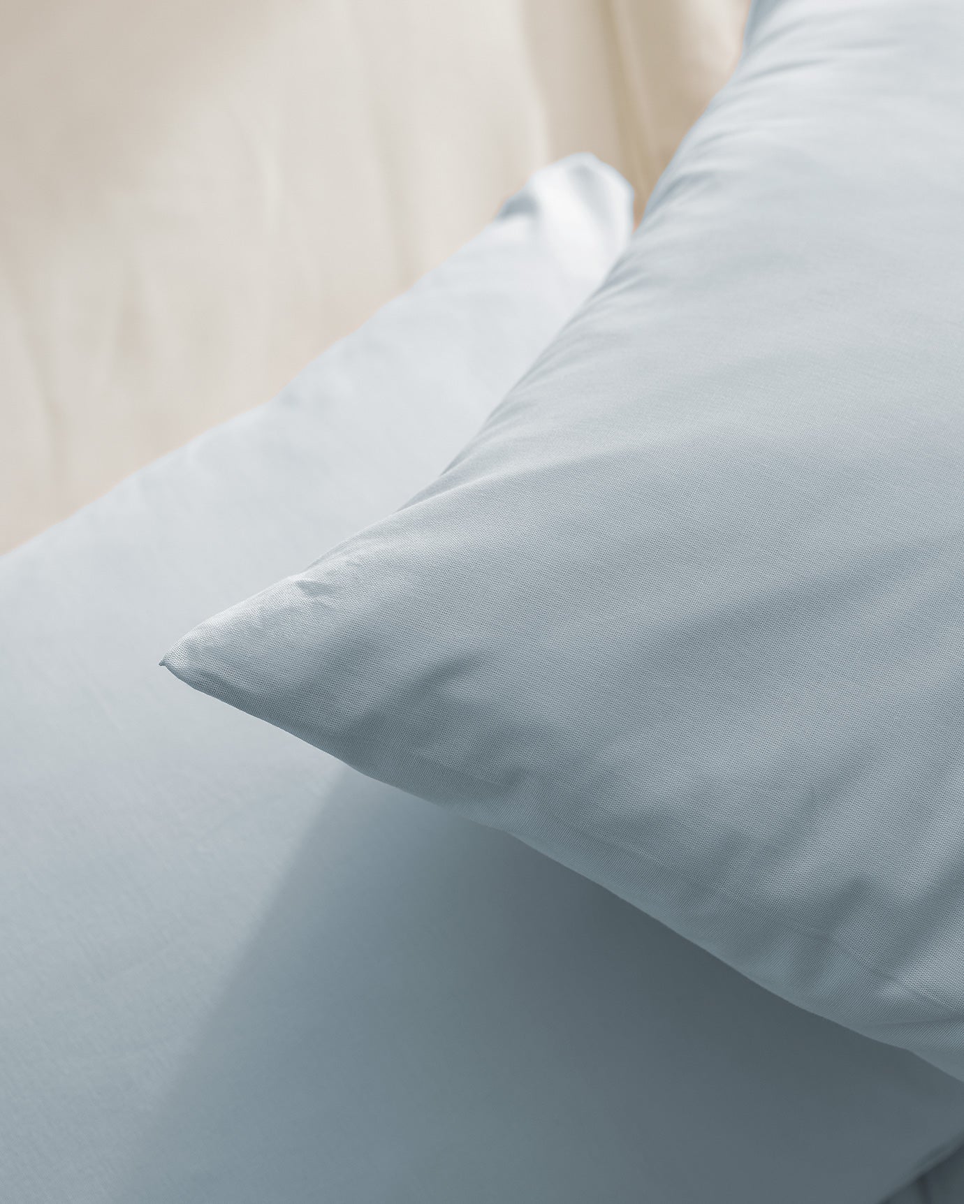 100% Cotton Ranforce Plain Pillowcase Set - 2 Pack