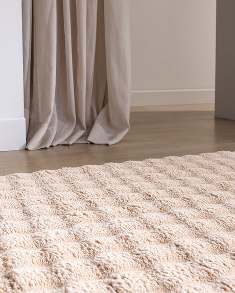Bubble Textured Soft Area Rug - Modern Home Decor