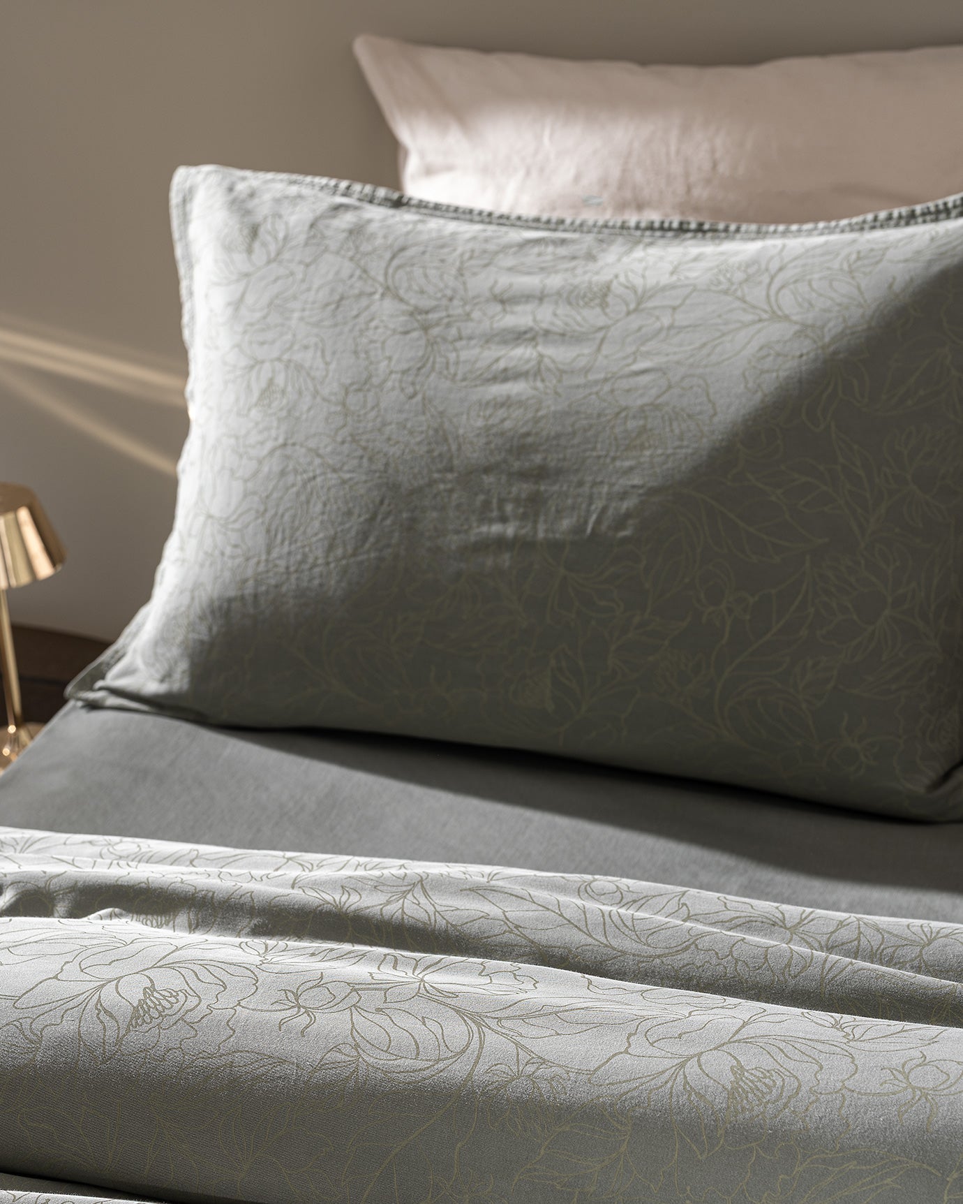 100% Cotton Printed Double Duvet Cover Set - Soft Bedding