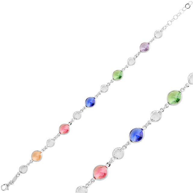 Ceres Full Eternity Bracelet - Dazzling All-Around Sparkle