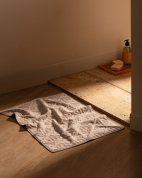 Soft 100% Cotton Foot Towel - Absorbent Bath Mat