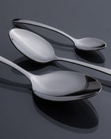 Stainless Steel 42-Piece Flatware Set - Modern Elegance