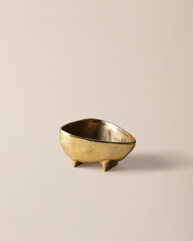 Elodie Gold Decorative Bowl - Elegant Home Decor Accent