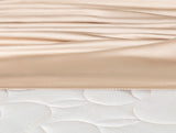 100% Cotton Sateen Double Fitted Sheet - Smooth Comfort