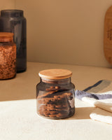 635ml Glass Food Storage Jar with Lid - Versatile Kitchen Container