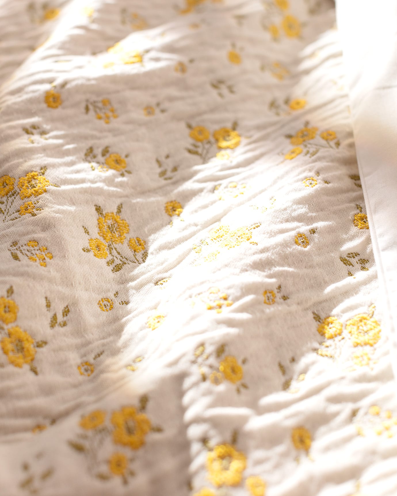 Cotton Blend Double Bedspread Set - Roseline Collection
