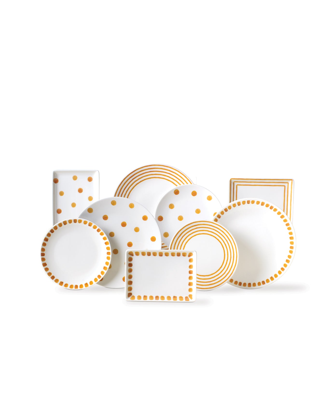 New Bone 6-Person Dinner Set - Faisceau Collection