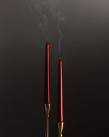 High-Quality Wax Taper Candle - Elegant Dinner Party Ambiance