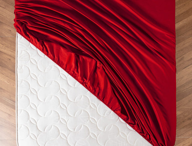 Ciel Twin 100% Cotton Sateen Fitted Sheet, Soft & Smooth