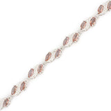 Premium Sterling Silver Zultanite S-Link Bracelet
