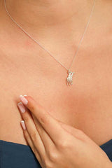 Premium 925 Sterling Silver Giraffe Love Necklace