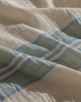 Muslin Cotton King Size Duvet Cover Set - Yarn Dyed Comfort