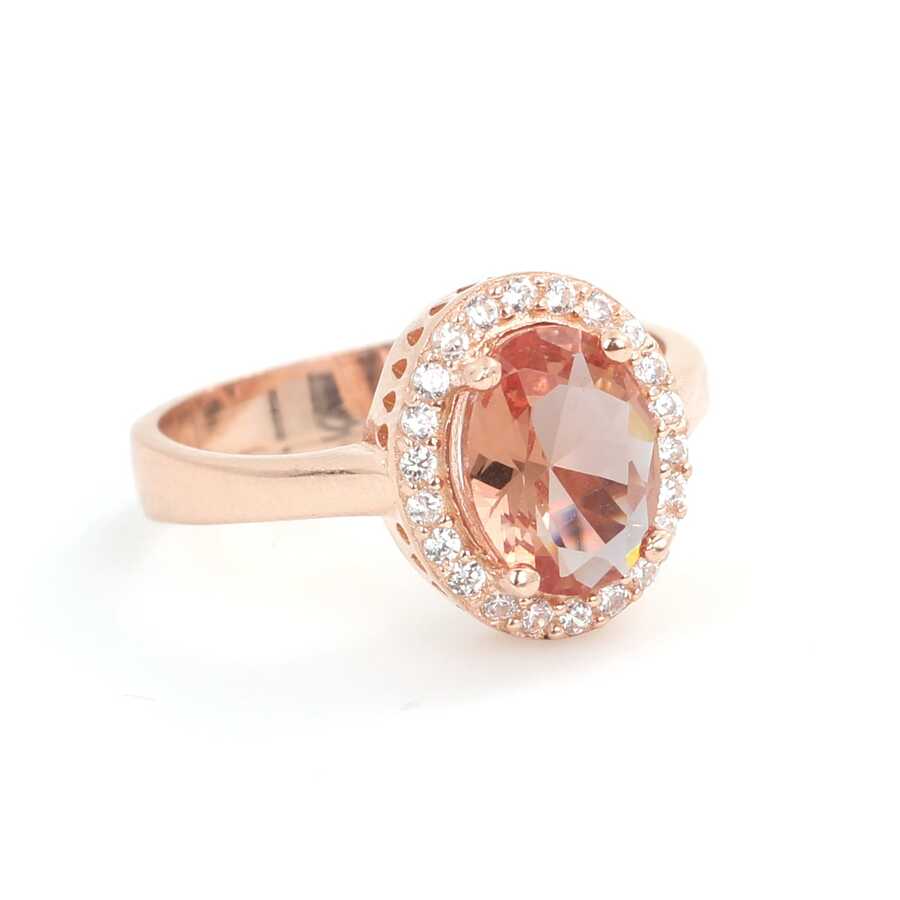 925 Sterling Silver Oval Zultanite Ring with Color-Changing Gemstone