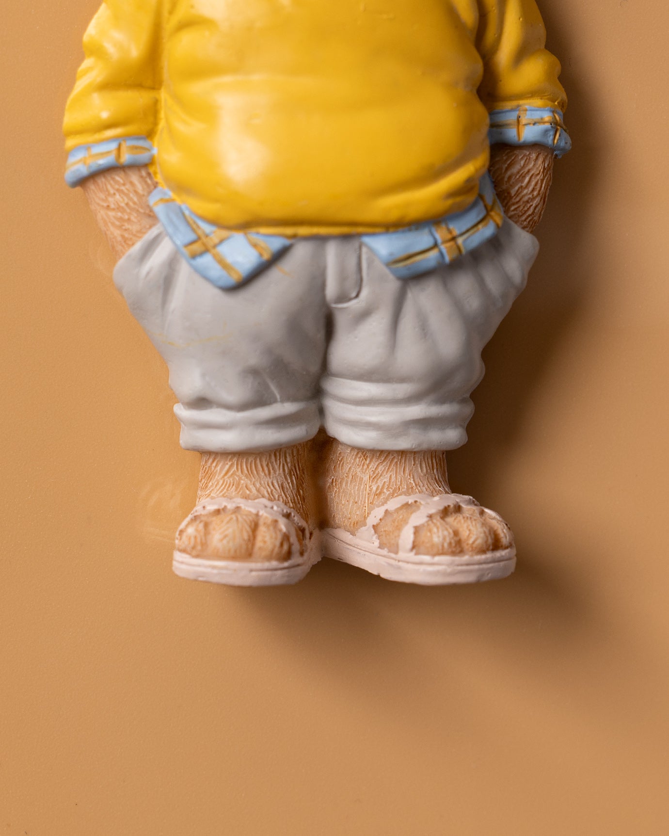 Resin Decorative Magnet - Playful Champ Bear Design
