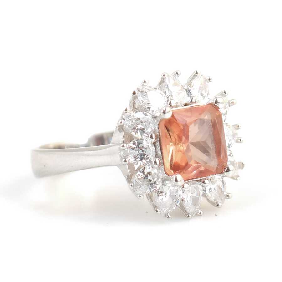 Premium Sterling Silver Zultanite Baguette Ring