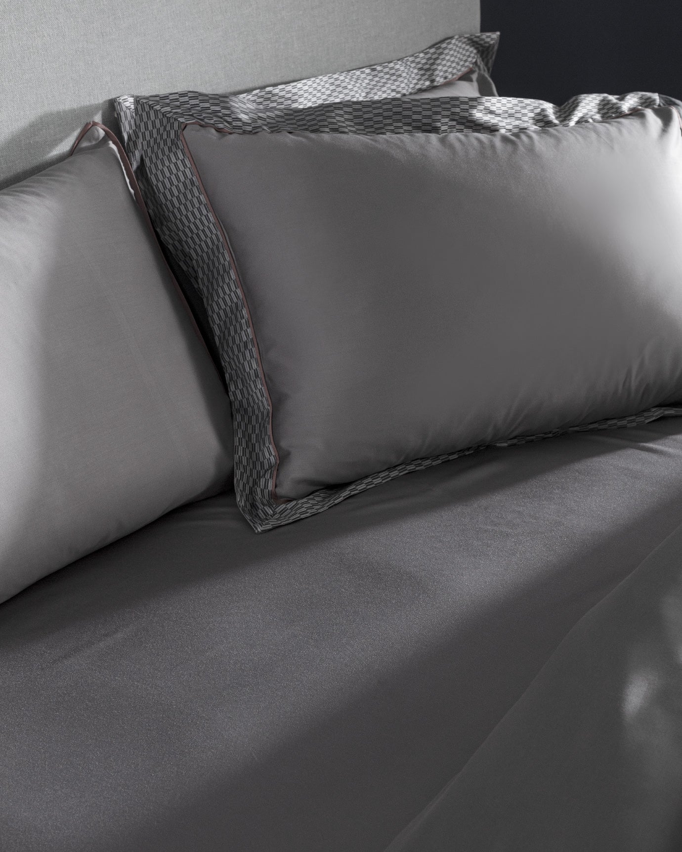 King Size Bamboo Sateen Duvet Cover Bedding Set - Ultra Soft & Luxurious