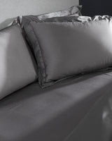 King Size Bamboo Sateen Duvet Cover Bedding Set - Ultra Soft & Luxurious