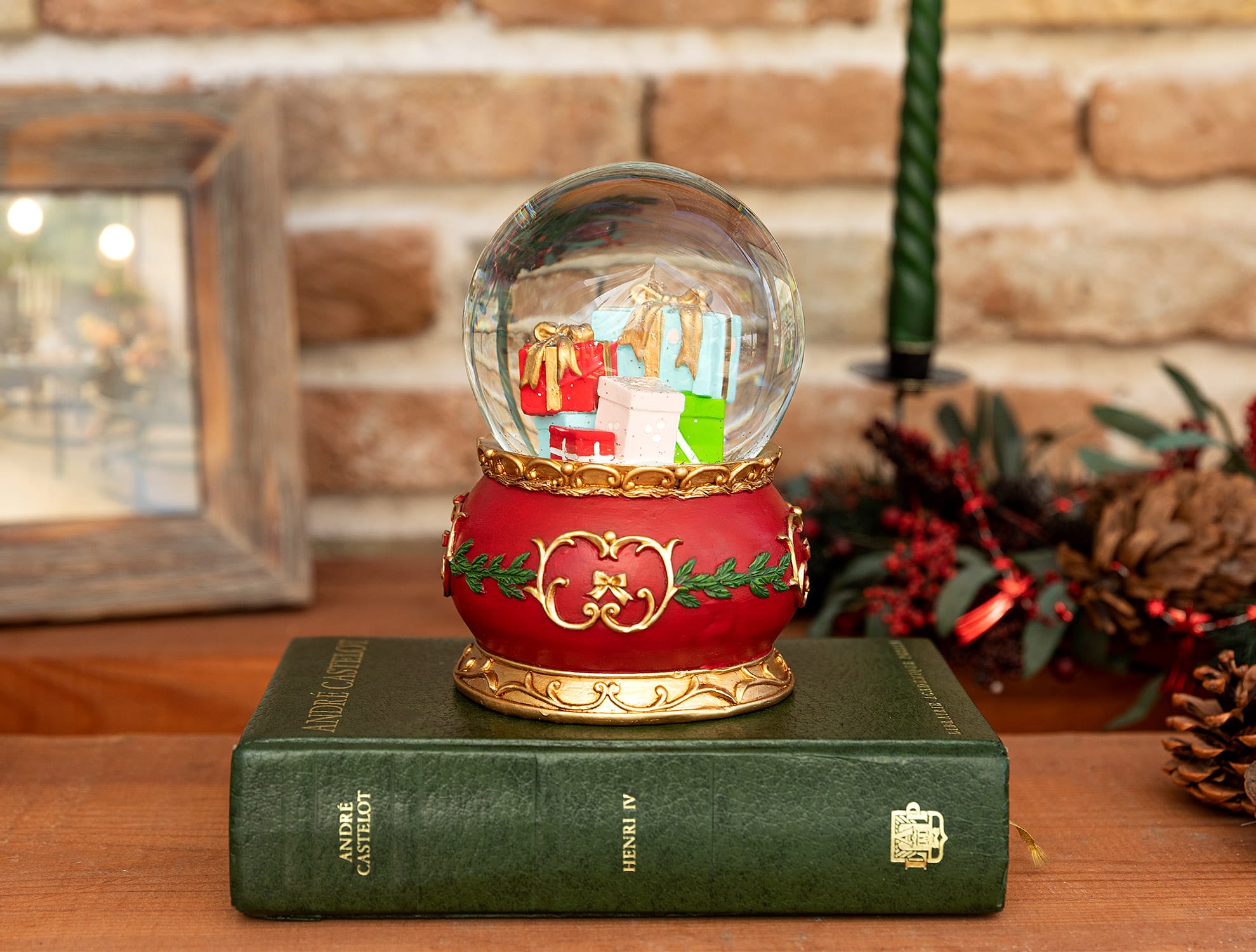 Ivette Decorative Glass Globe Home Accent