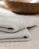 Luxury 100% Cotton Hand Towel Set with Crocheted Trim - 2 Pack