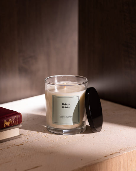 Glass Scented Candle - Répertoire Black Layered Fragrance