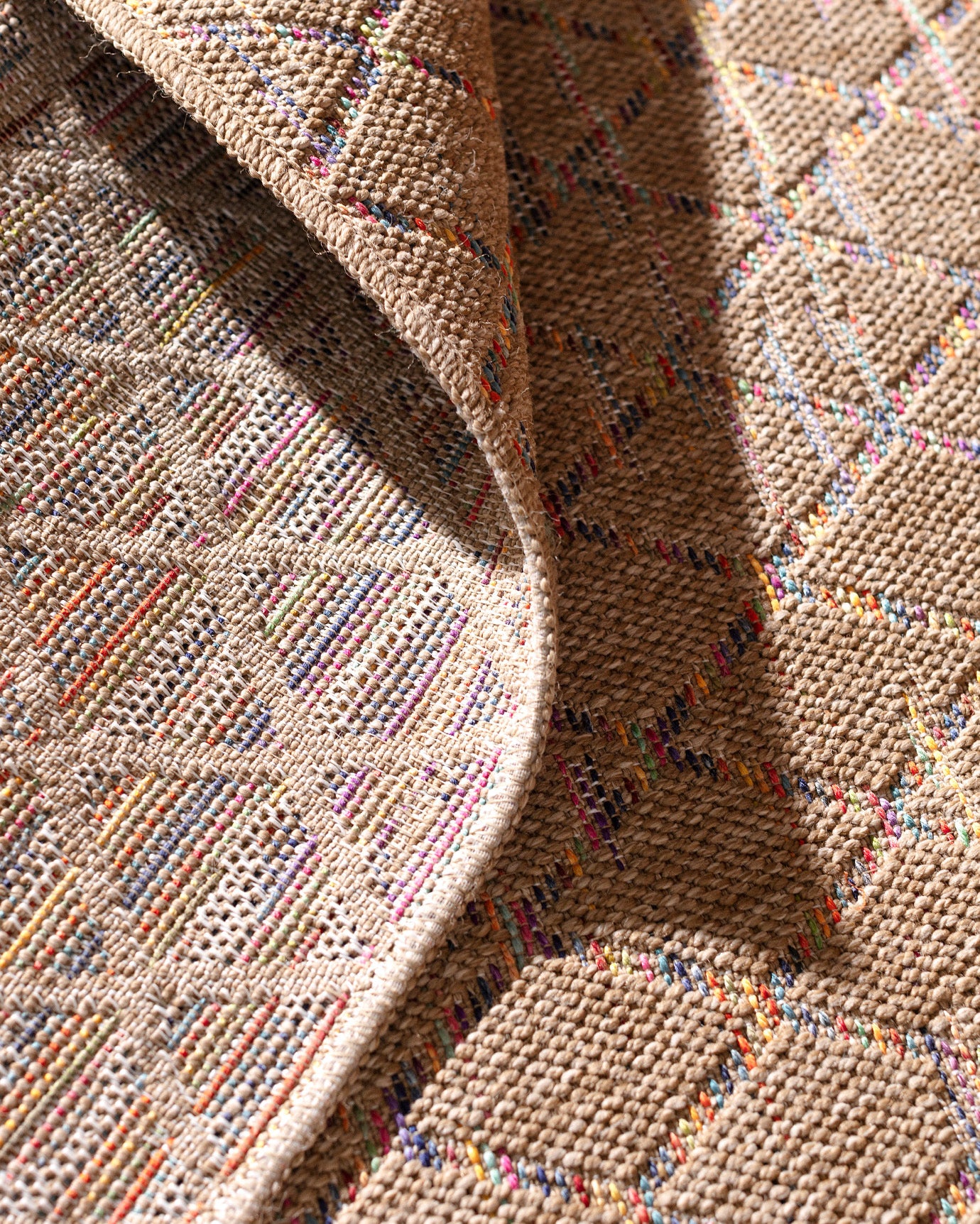 Colorful Abstract Area Rug - Modern Vibrant Home Decor