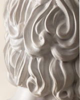 Busto di Poseidone in Resina Bianca - Scultura di Mitologia Classica