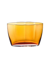 Handmade Glass Vase - Artisanal Gold Finish Design