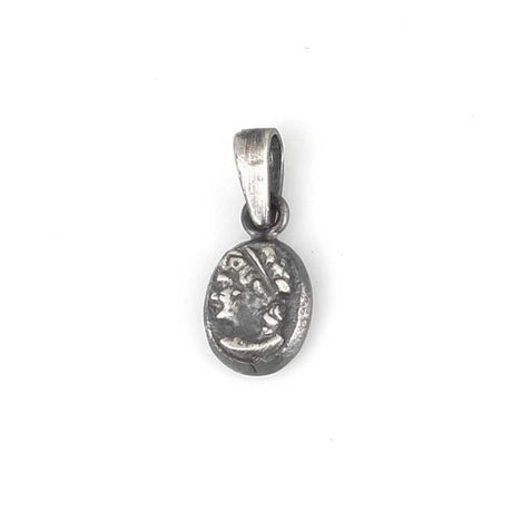925 Sterling Silver Miniature Elizabeth Profile Pendant - Iconic Design