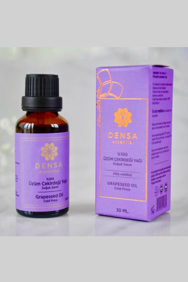 Grape Seed Oil - Anti-Aging, Softening & Pore Cleansing Cold-Pressed Oil