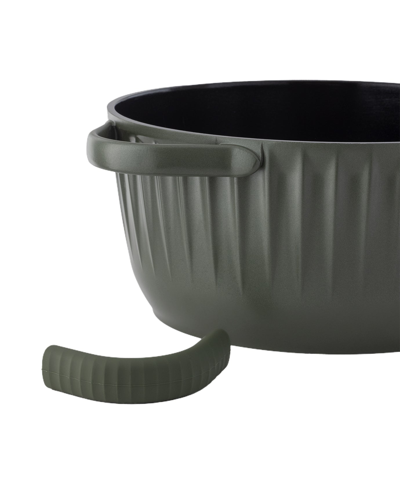 Freya 20 cm Green Cooking Pot - Kitchen Saucepan with Lid