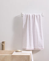 Cotton Blend Face Towel - Soft & Absorbent Two-Tone Design