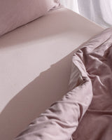 Cotton Blend Jersey Single Duvet Cover Set - Soft & Fitted