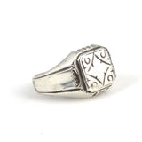 Premium 925 Sterling Silver Tile Ring