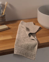 Angelique Dark Beige Hand Towel - Soft & Absorbent Cotton