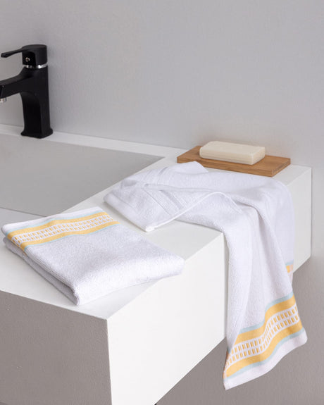 100% Cotton Hand Towel Set - Ultra Soft & Absorbent