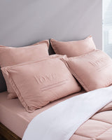 Super Soft Twin Bedding Set - Powder Pink Complete Sleep Collection
