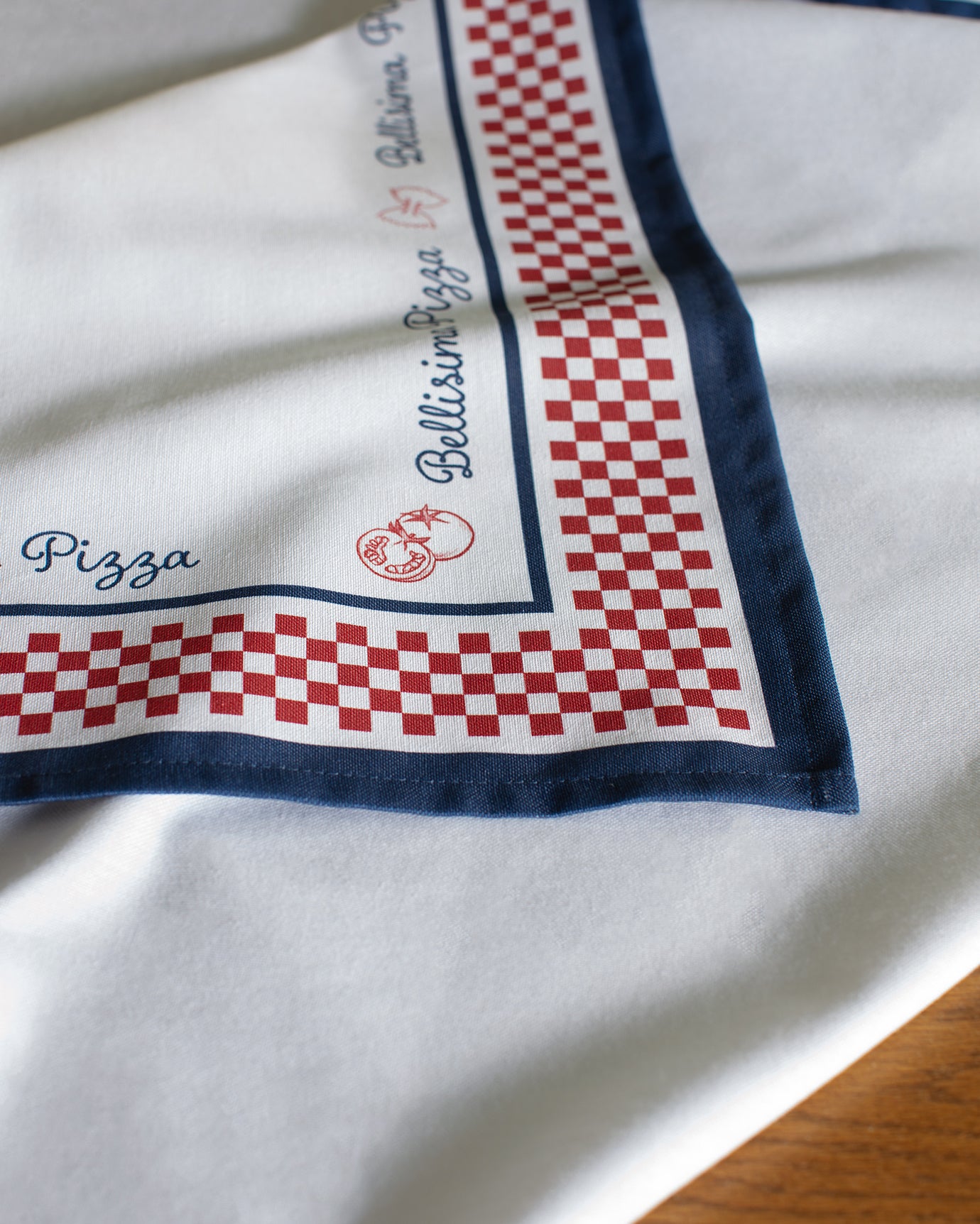 Chrysal Polycotton Tablecloth - Crisp White Design