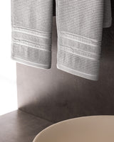 Ensemble de 2 serviettes à main 100 % coton - Collection Luxe