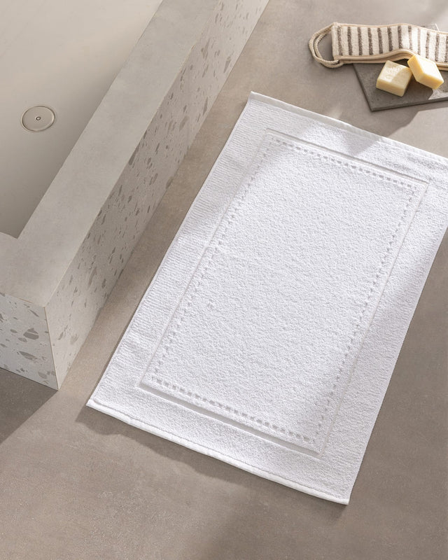 Cotton Non-Slip Foot Towel - Natural Collection Design